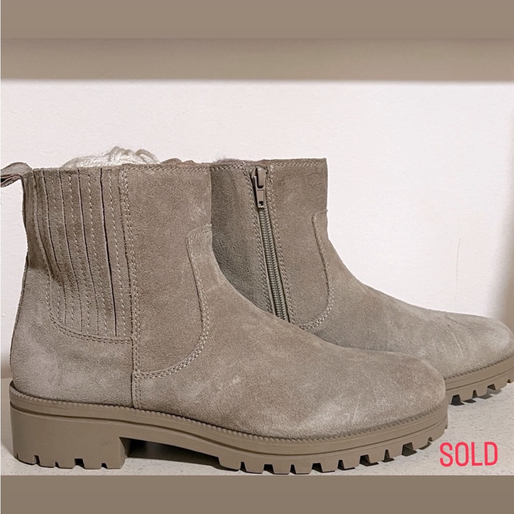 SOLD ❗️Lucky brand Nude/tan boots 🤍.                      SOLD.